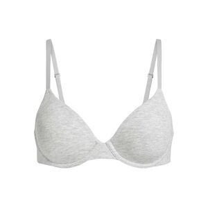 Skims heather grey t shirt jersey underwire bra 36DD
